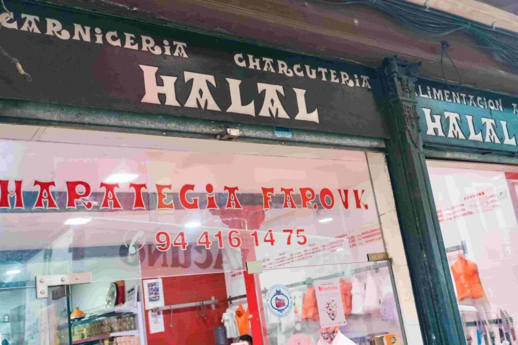 Carnicería Halal Farouk en Bilbao la Vieja