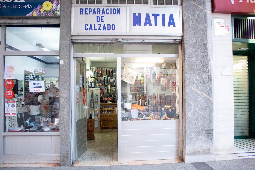 Reparacion de calzado Matia 1