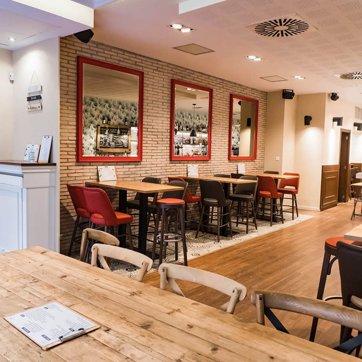 Bar Zafferano en el centro de Bilbao