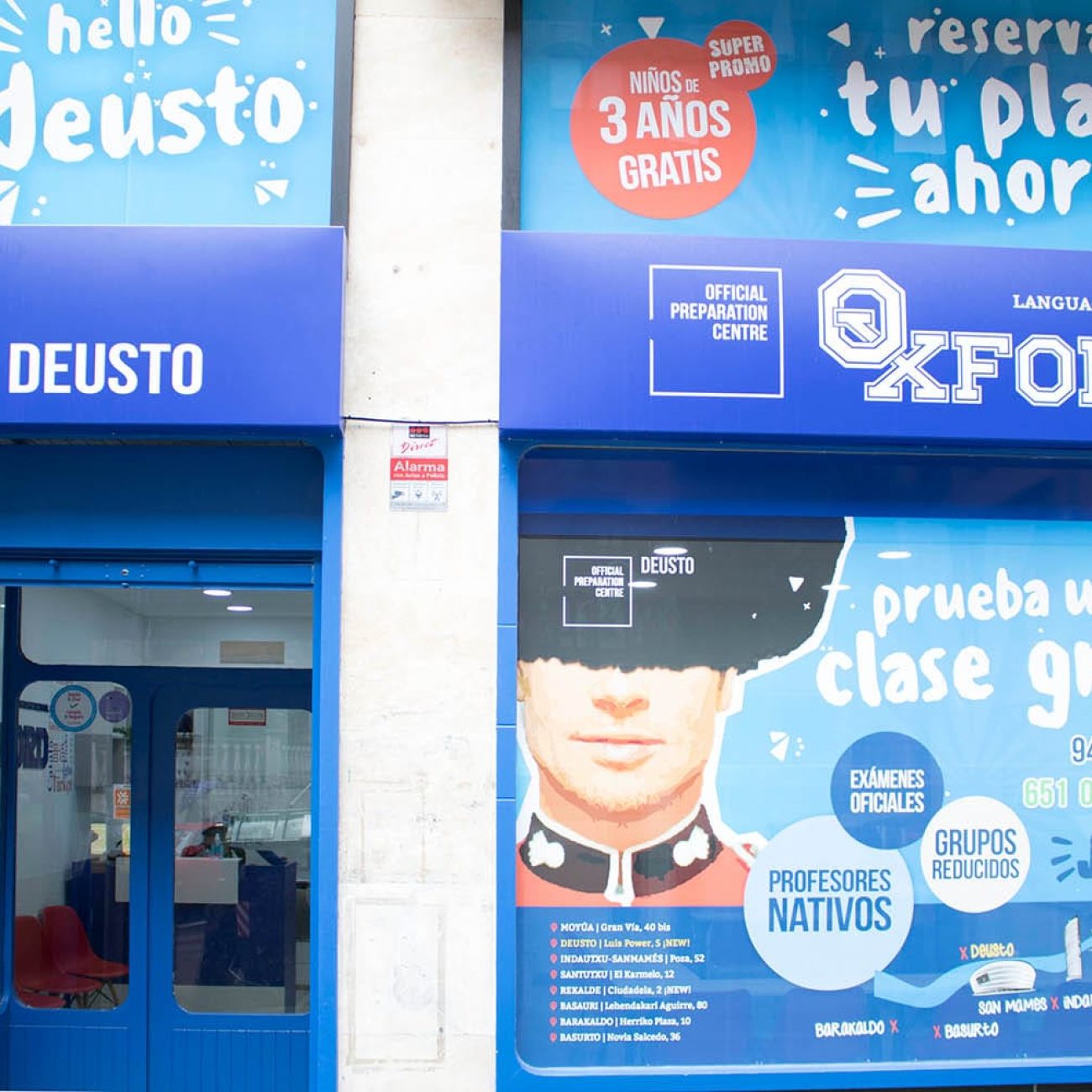 Oxford, academia de inglés en Deusto