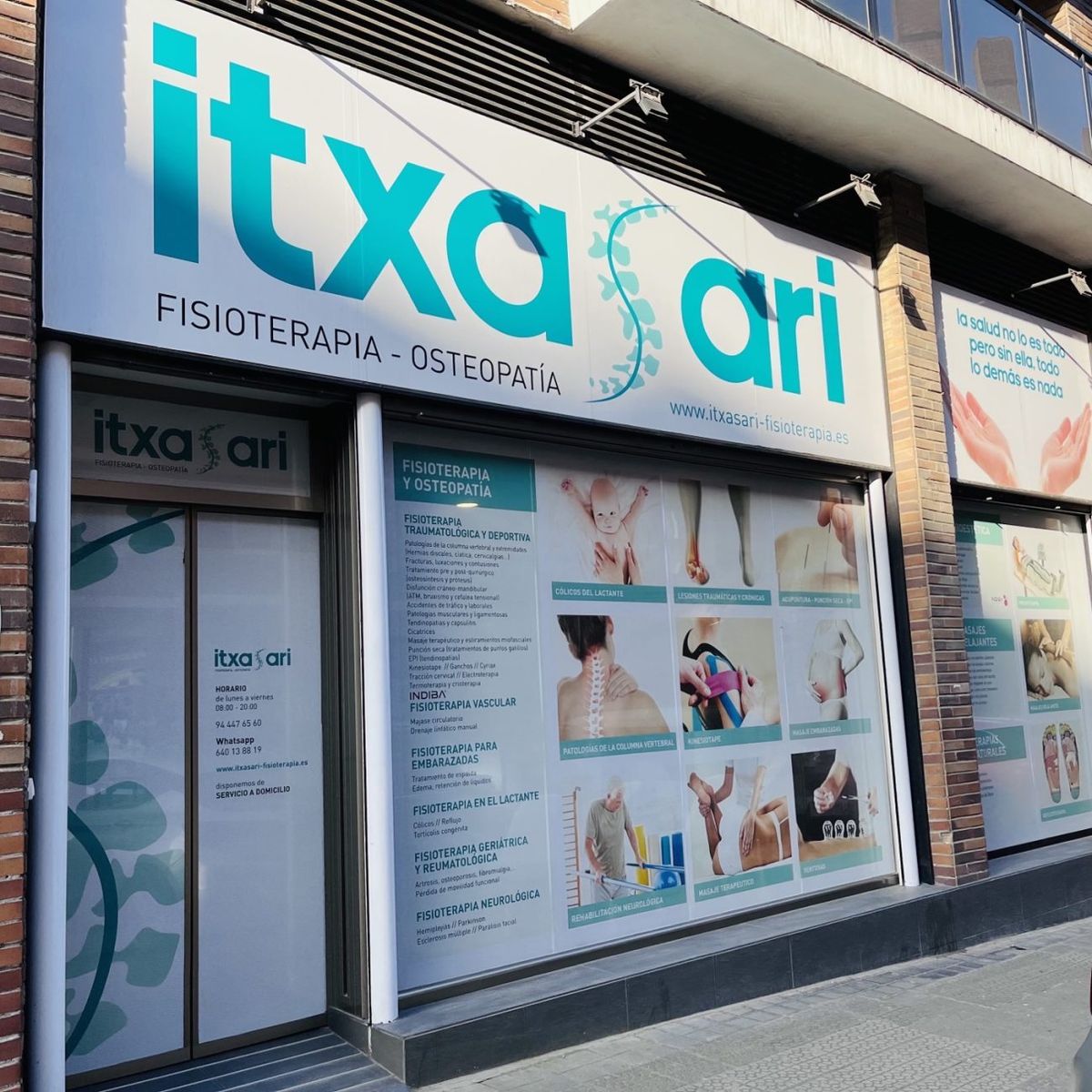 Itxasari fisioterapia y osteopatía en Bilbao