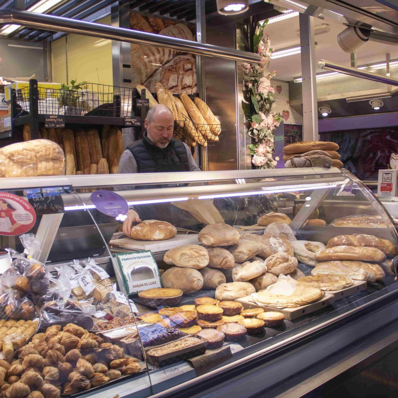 Panadería Rosi en el Mercado de la Ribera