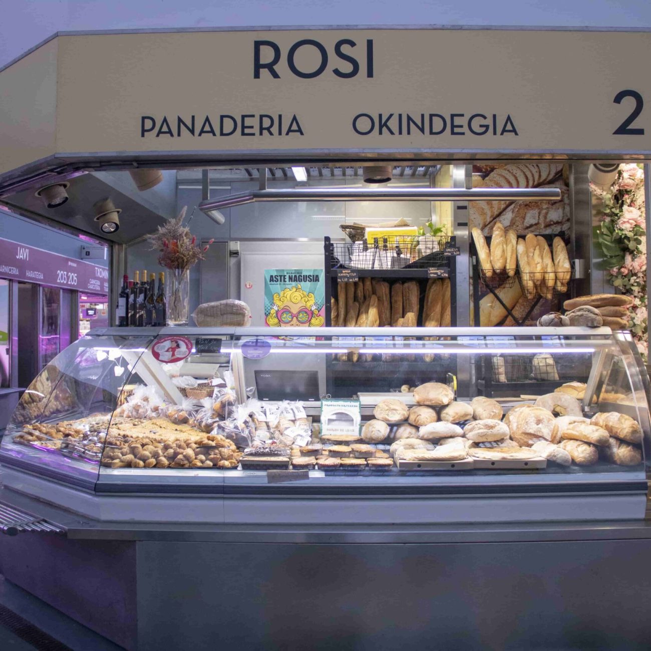 Panadería Rosi en el Mercado de la Ribera