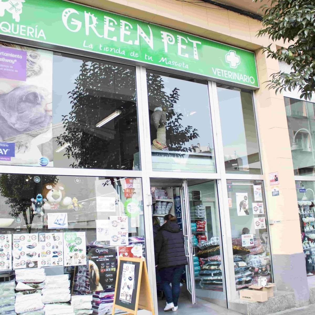 Green Pet, tienda de mascotas y clínica veterinaria en Basurto