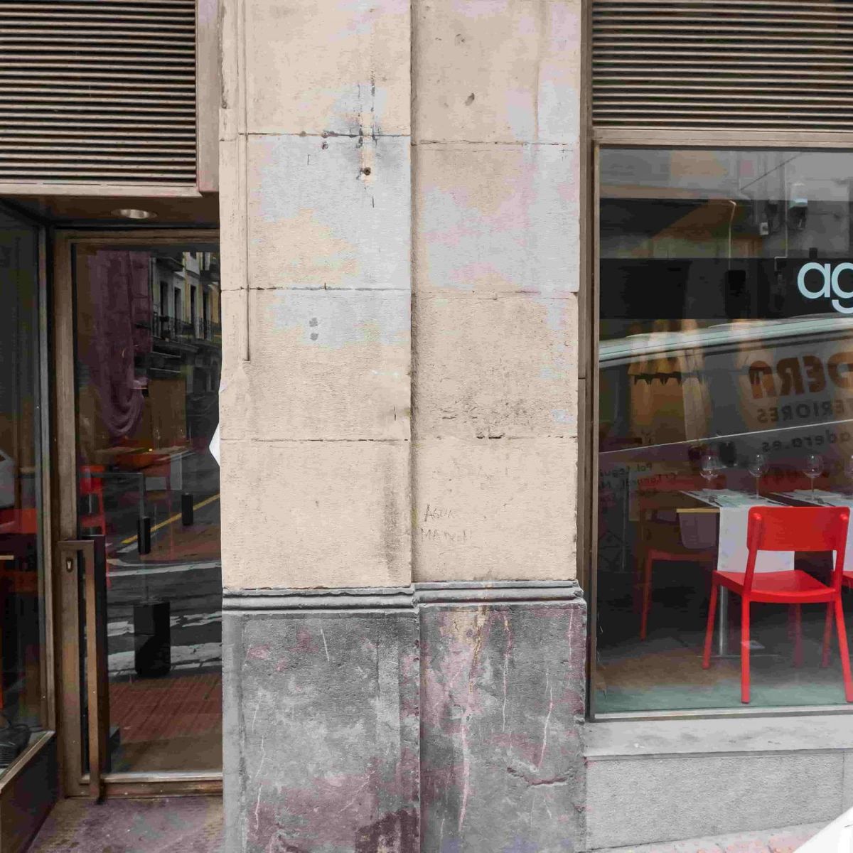 Restaurante Agape en Bilbao la vieja