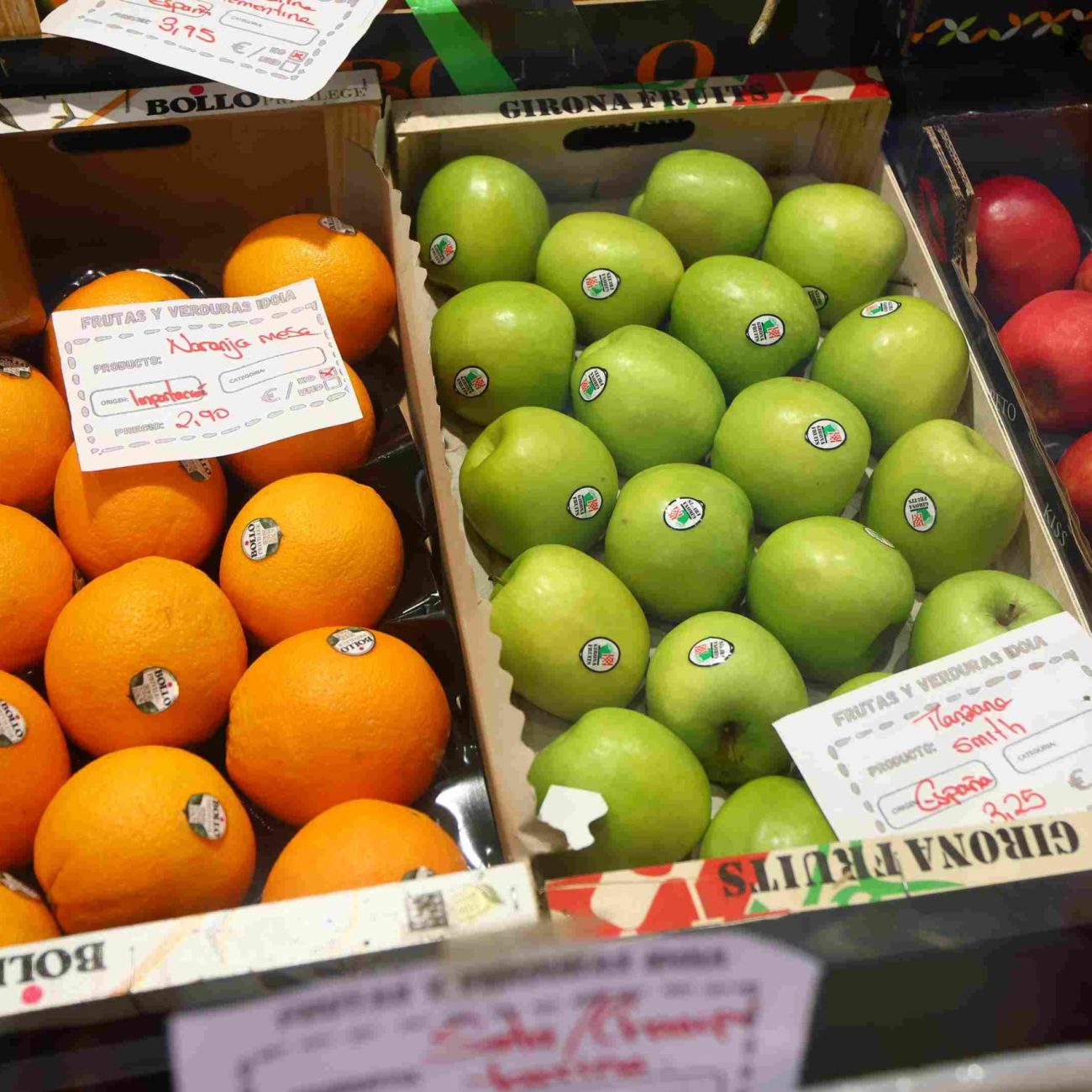 FRUTAS Y VERDURAS IDOIA