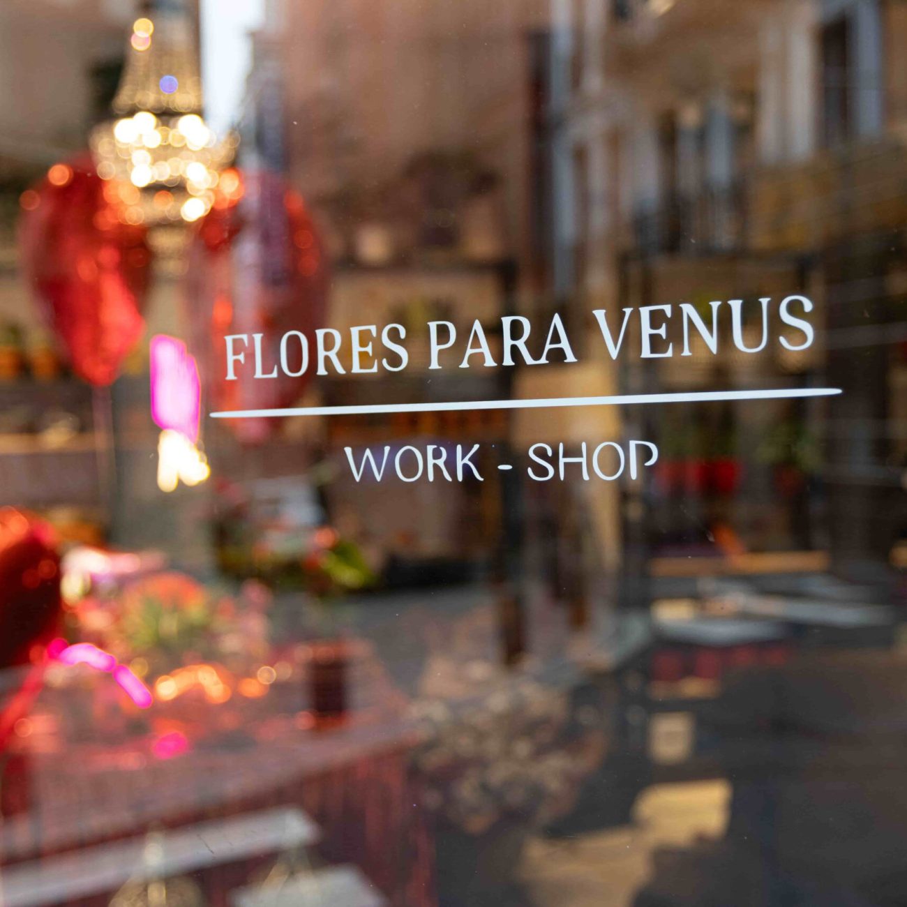 Flores para venus, floristería situada en Bilbao La Vieja