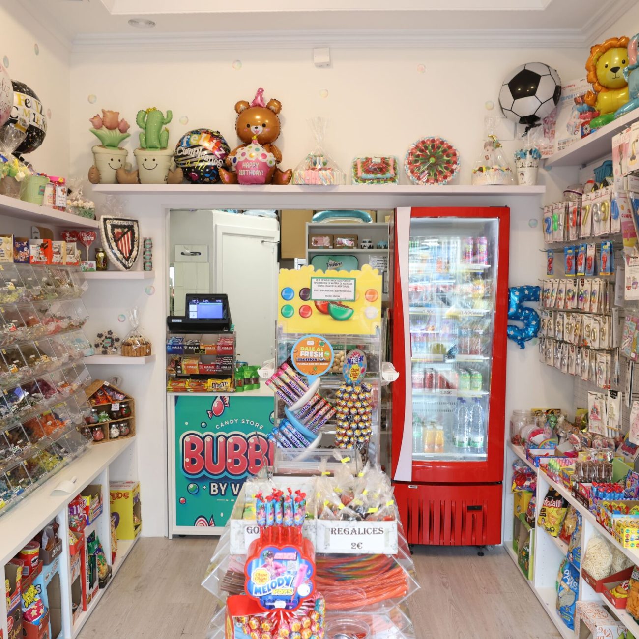 tienda de chuches bubble