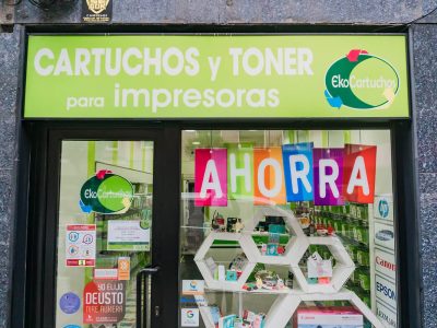 Ekocartuchos, venta de toner de tinta en Deusto