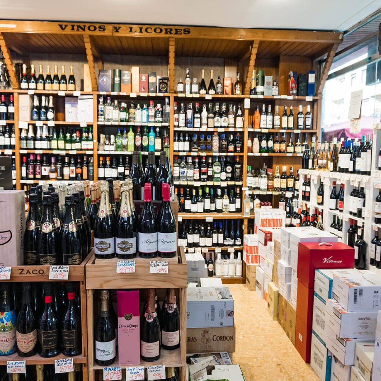 Supermercado Martín Aragon en Deusto
