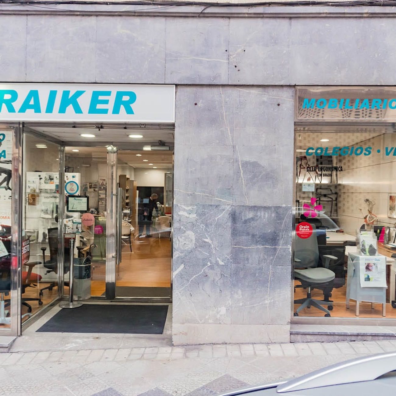 Neraiker, mobiliario de oficina en Deusto