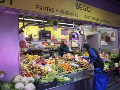 Frutas Bego en el Mercado de la Ribera
