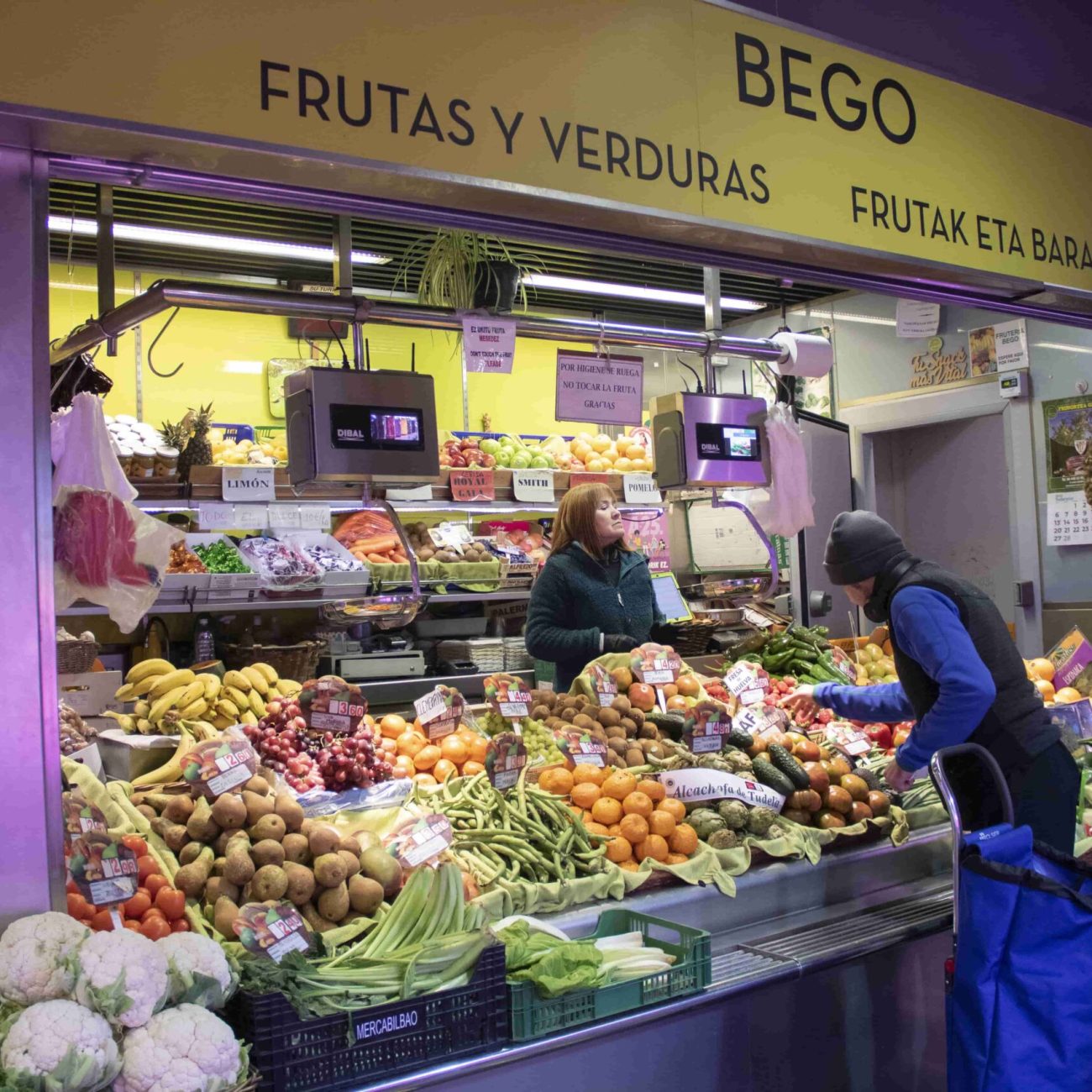 Frutas Bego en el Mercado de la Ribera