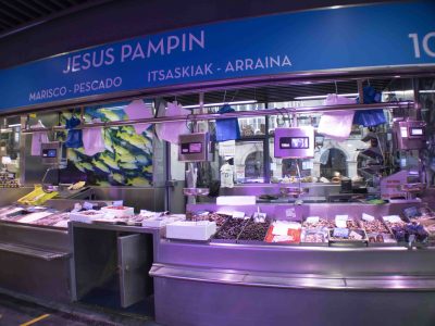 Mariscos Pampin en el Mercado de la Ribera