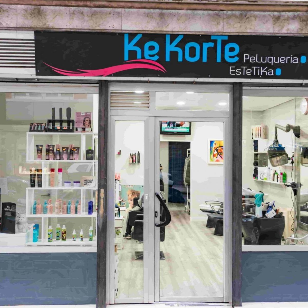 Peluquería Ke Korte en Bilbao