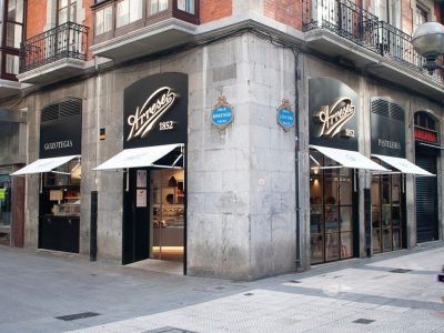 Arrese, pastelería emblemática de Bilbao conocida por sus trufas