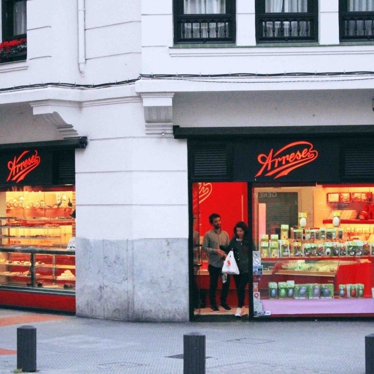 Arrese, pastelería emblemática de Bilbao conocida por sus trufas