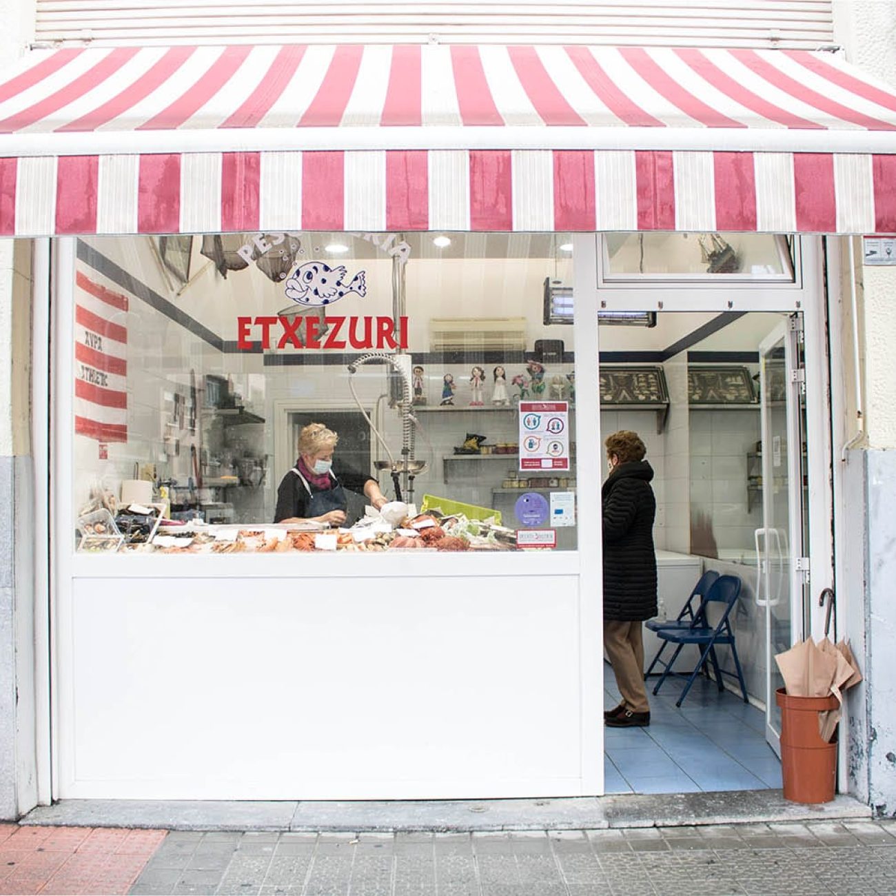 Pescadería Etxezuri en Deusto