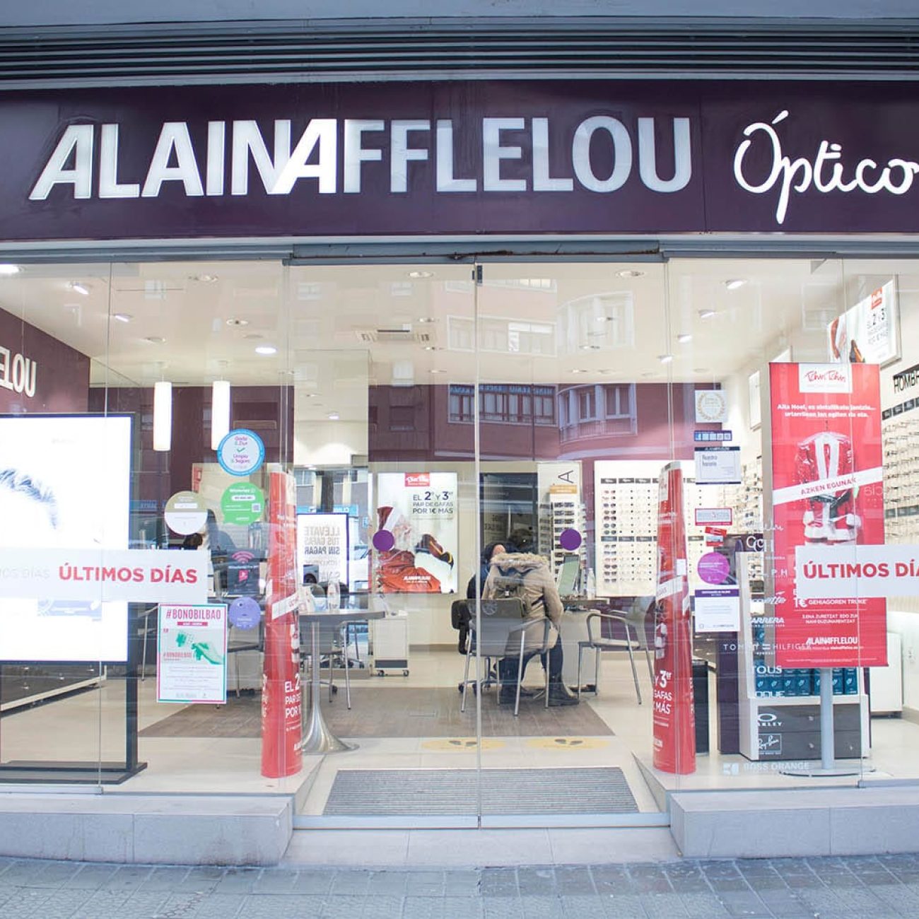 Alain Afflelou, óptica en Deusto