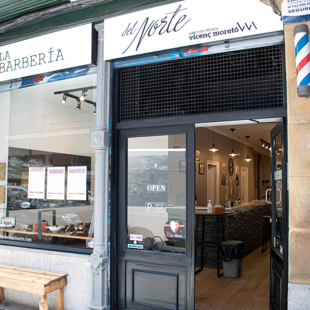 La barbería del norte ubicada en Bilbao