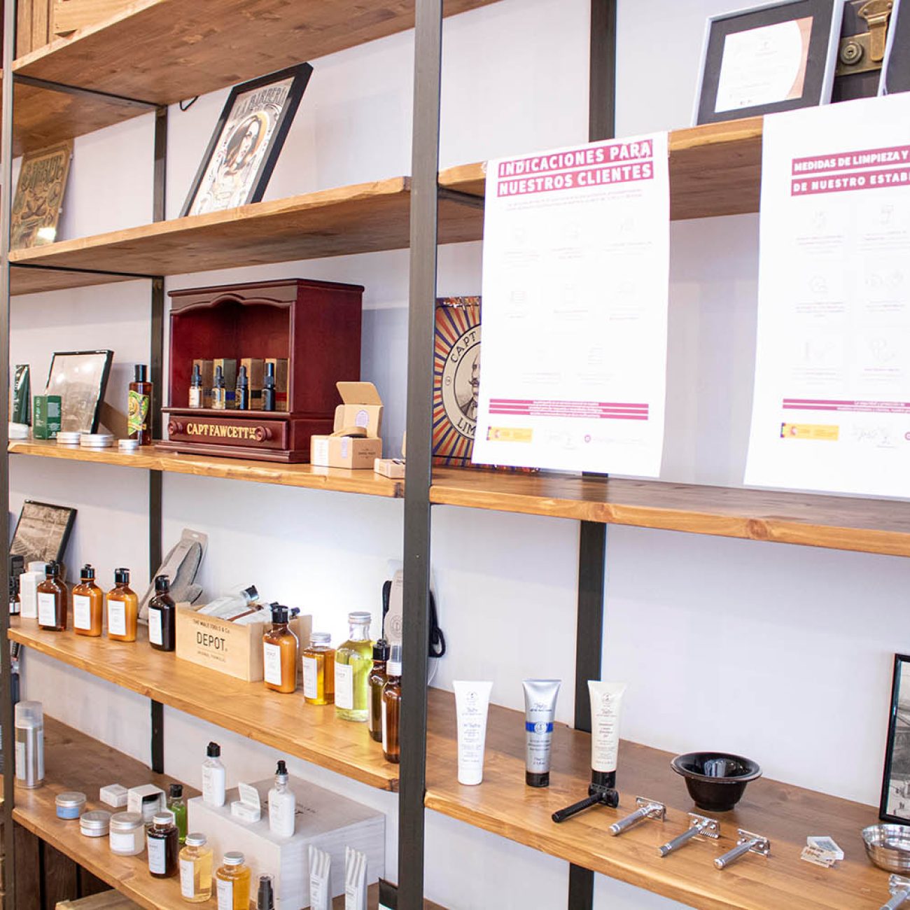 La barbería del norte ubicada en Bilbao