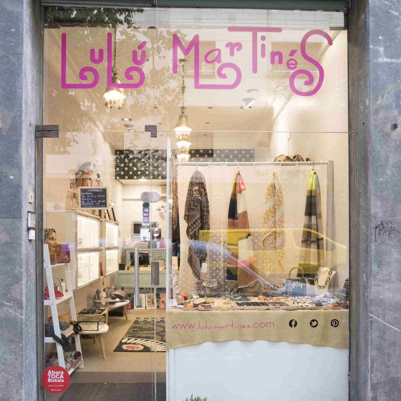 Lulú Marttines, complementos en Bilbao