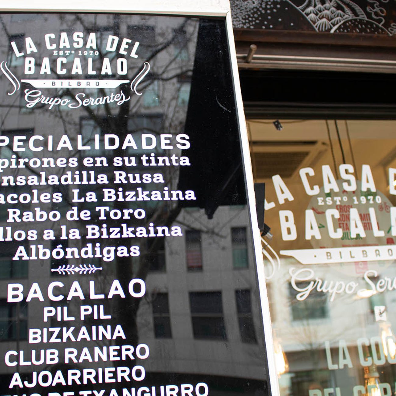 La casa del bacalao, comida preparada para llevar en Bilbao