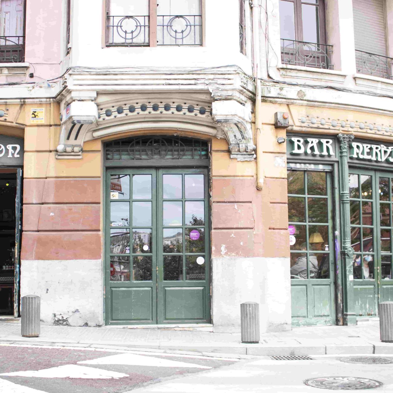 Café Nervion el el barrio de Bilbao La Vieja