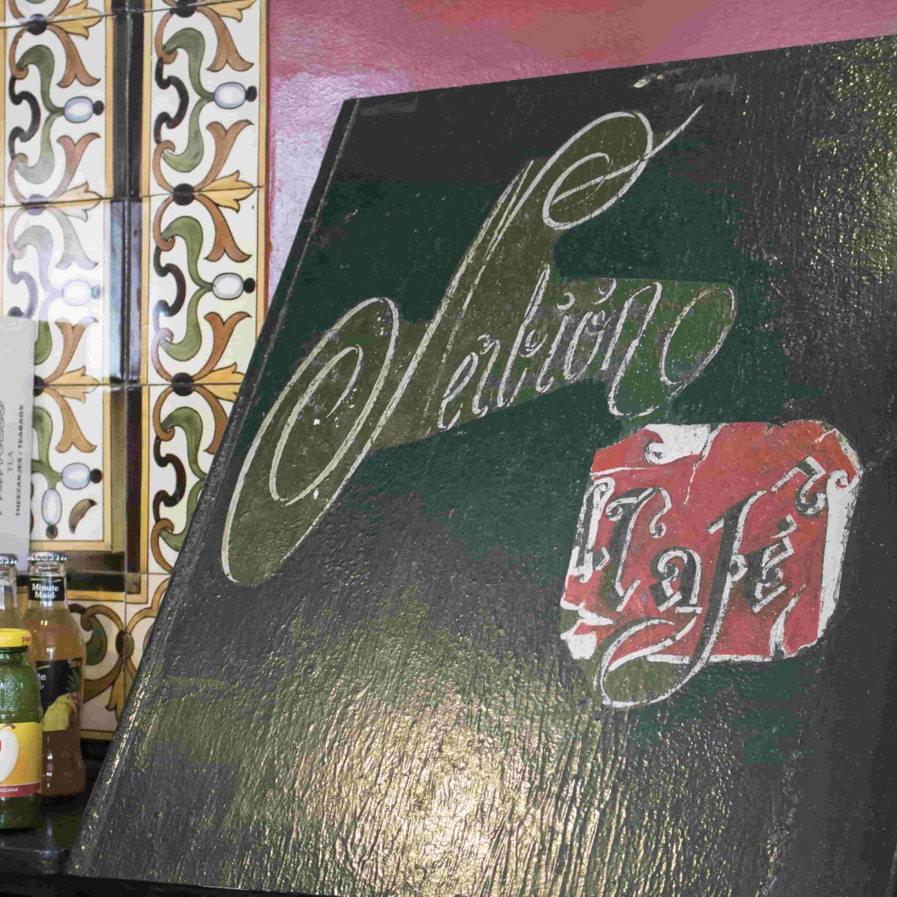 Café Nervion el el barrio de Bilbao La Vieja