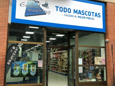 Euskalmushing, tienda de mascotas en Bilbao