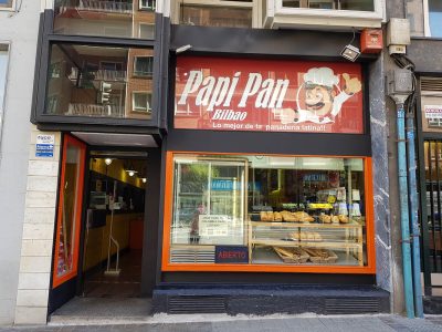 Papi pan, panadería confitería en Bilbao