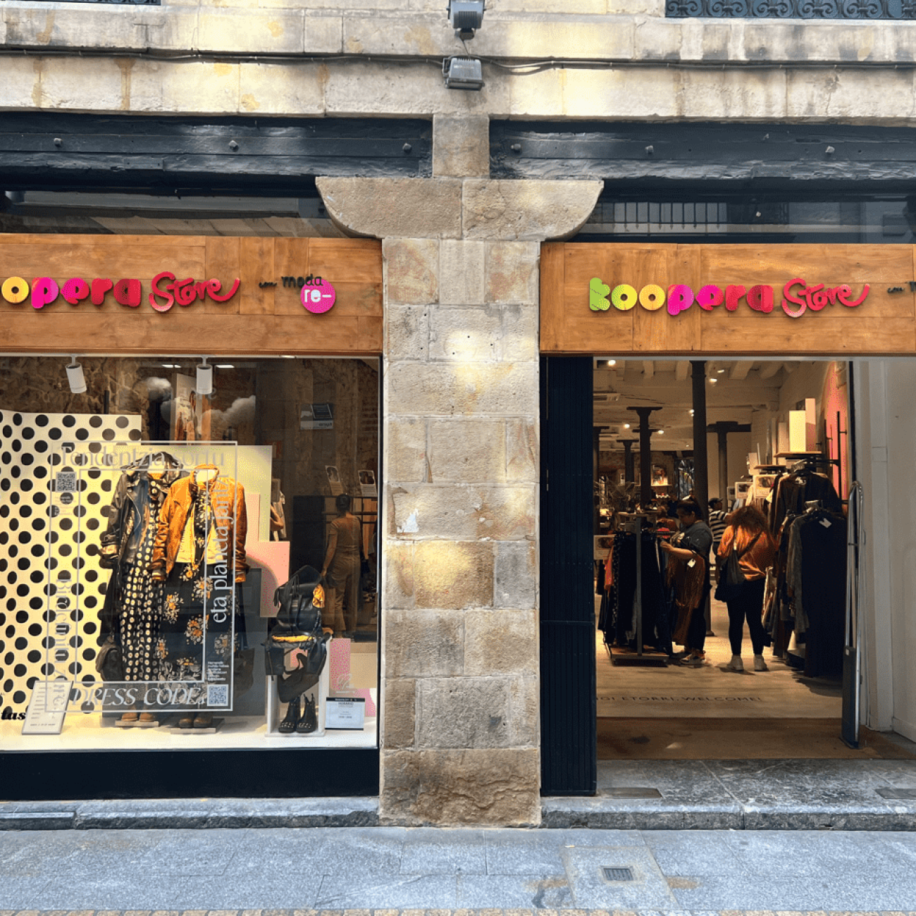 Koopera tienda de ropa Bilbao